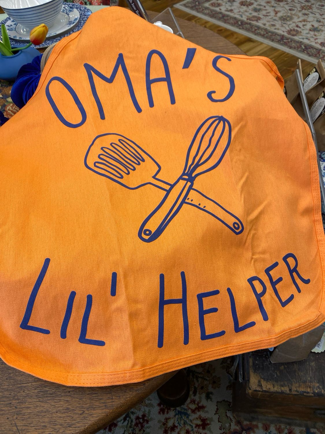 •APRON• &quot;Oma&#39;s Little Helper&quot;
