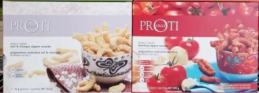 Grignotines ondulées Proti-snax