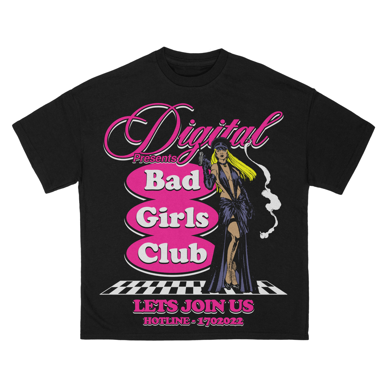 Digital "BGC" Tee - Black