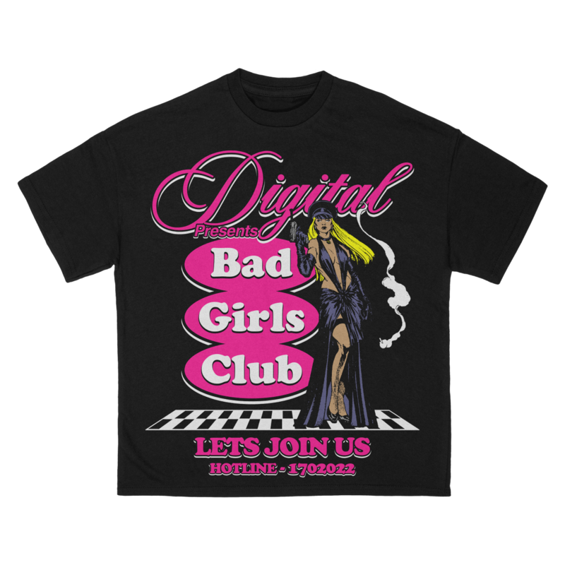 Digital "BGC" Tee - Black