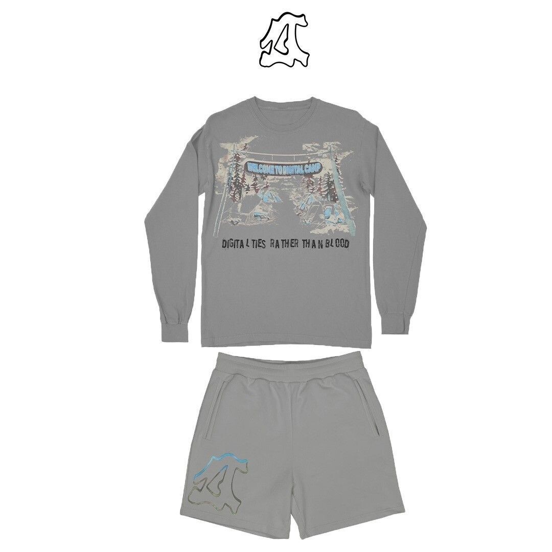 Digital Camp Shirt (Grey)