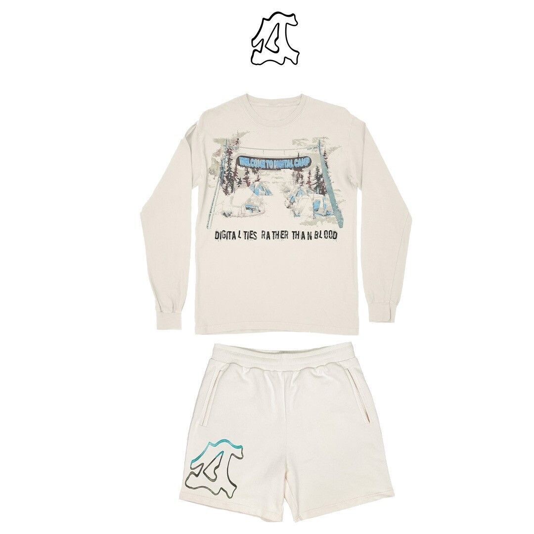Digital Camp Shirt (Cream)