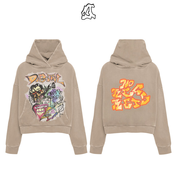 Digital Ties "No Regrets" Hoodie
