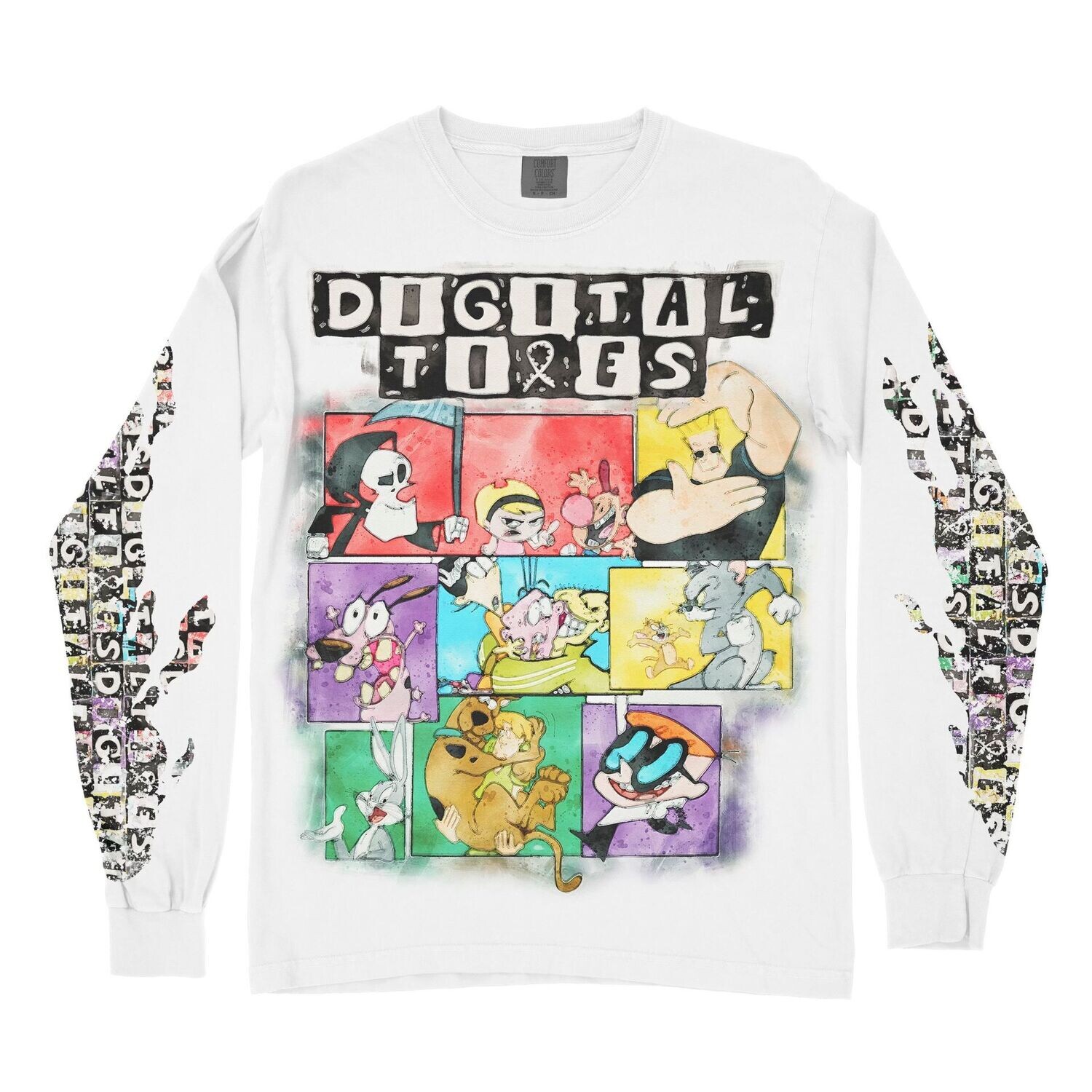 Digital "Network" Long Sleeve