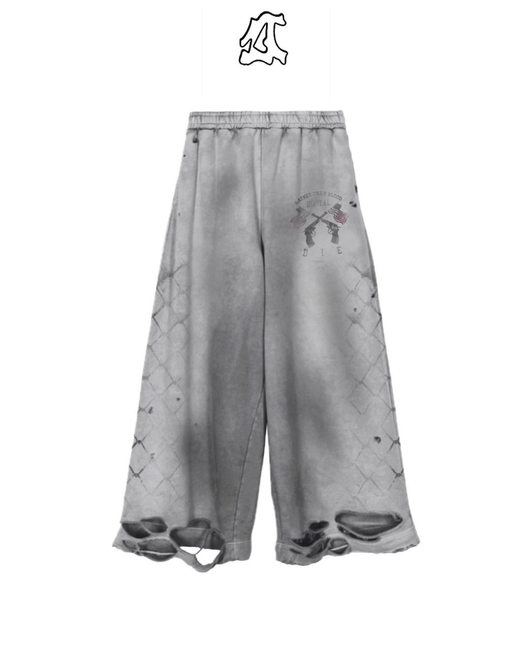 Digital or Die Gun Pants (Grey)