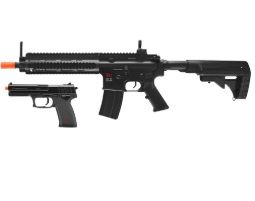 Metralleta HK416 y Pistola HK MK23 KIT Negra  (Bullets)