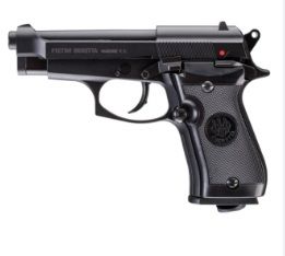 Pistola BERETTA 84FS Negra CO2 BB Cal. .177 480 fps Retroceso