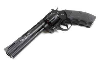 Revólver COLT PYTHON Negra CO2 BB Cal. .177 410 fps POLIMERO