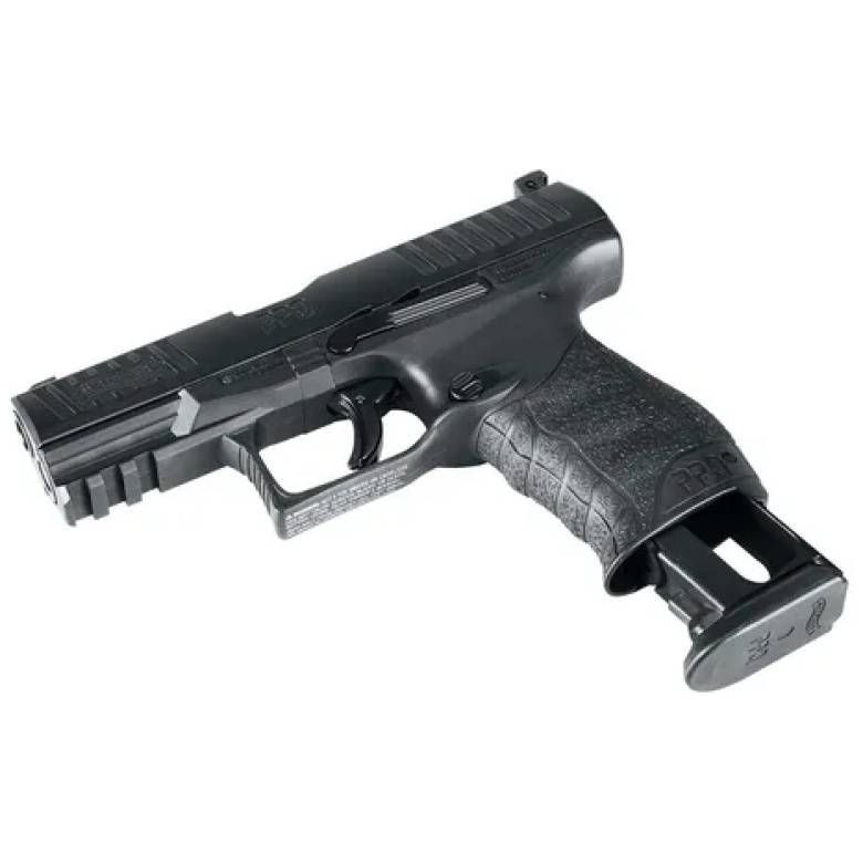Pistola WALTHER PPQ M2 Negra CO2 Diábolo  Cal. .177  fps Retroceso