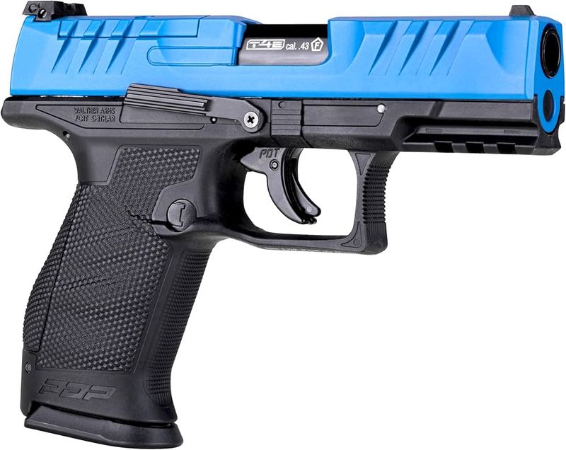 Pistola T4E S&amp;W M&amp;P9 M2.0 Azul/Negro  Cal. .43