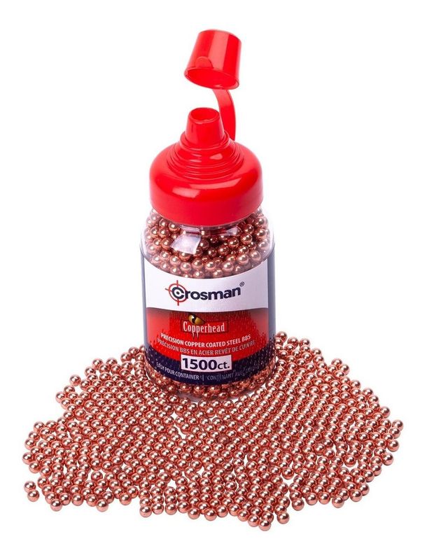 Copperhead® BBs Copper Coated, Precision Steel