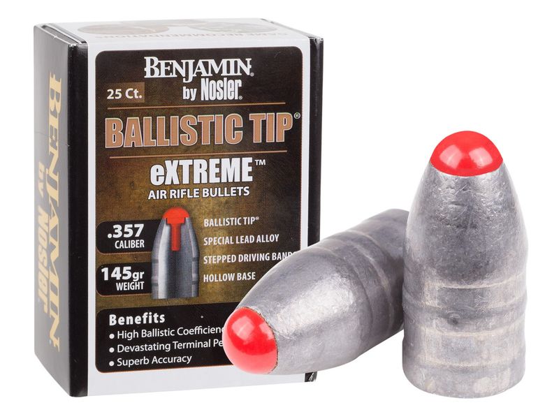 eXTREME™ Hunting Bullet, 145 GR Ballistic Tip, High Performance Airgun Bullet