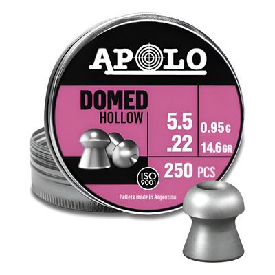 Diabolo Apolo de punta Domed Hollow, 14.6 GR 250pcs