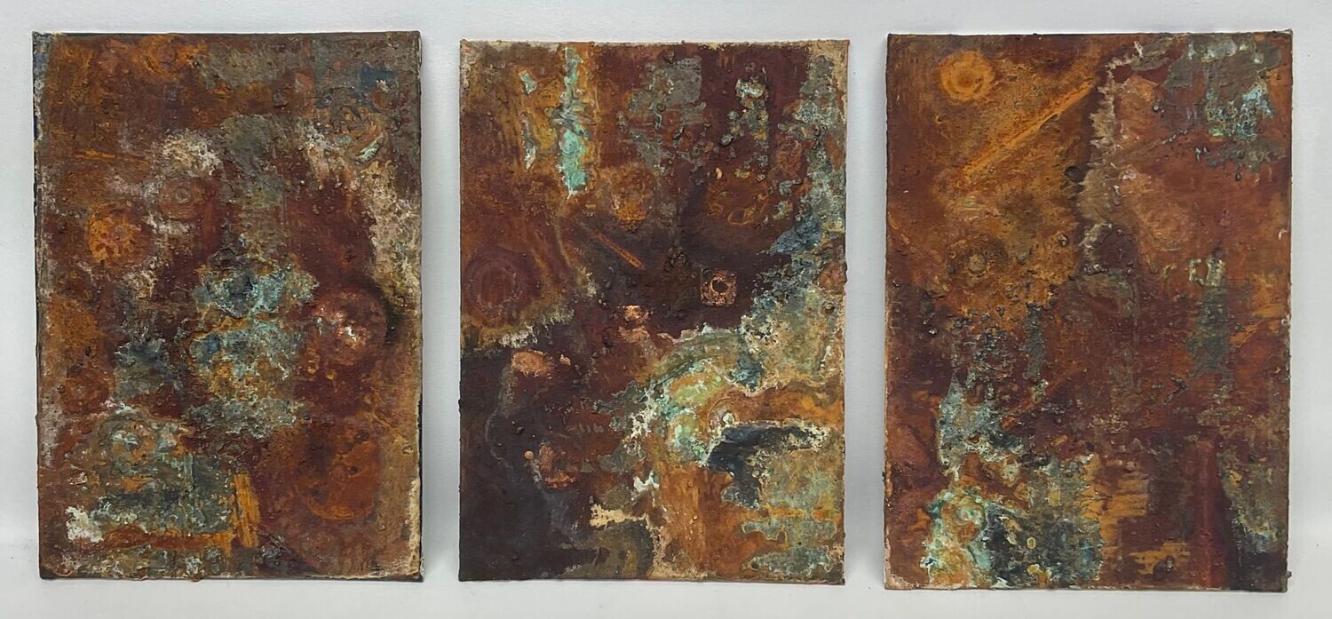 Topography of a Distopian World (triptych)