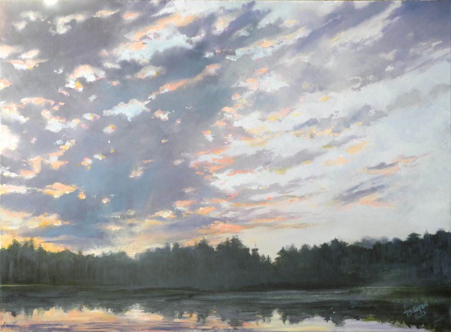 FREE "LAKE MAJESTIC" 5X7 5x7 signed print. (shipping cost $5.90)