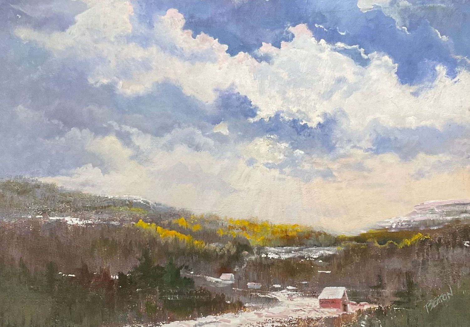 "NEW ENGLAND VALLEY" 8x10  Signed Print