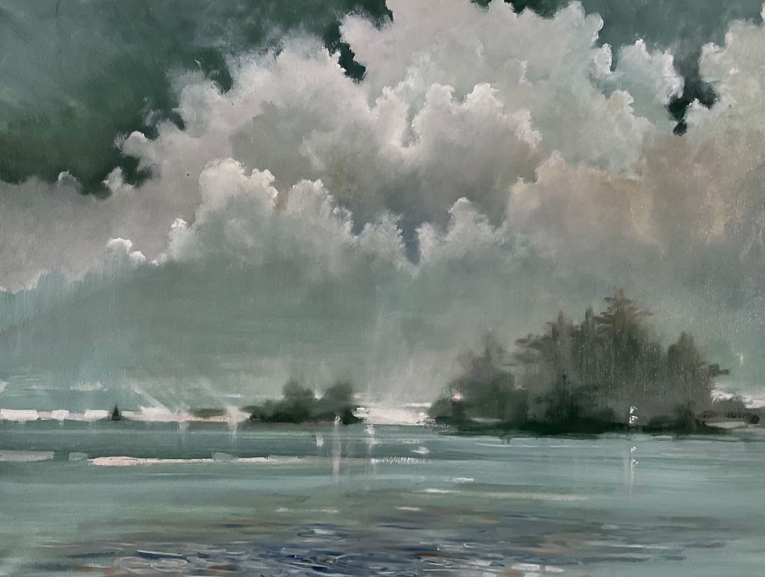 "LINGERING LIGHT" 8X10  Signed Print