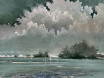 "LINGERING LIGHT" 8X10  Signed Print