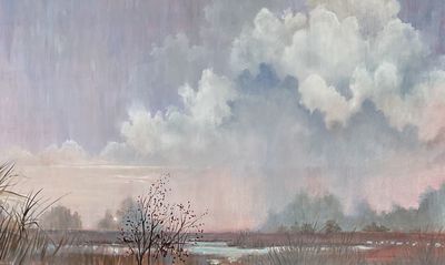 "DISTANT DOWNPOUR" 8X10Signed Print
