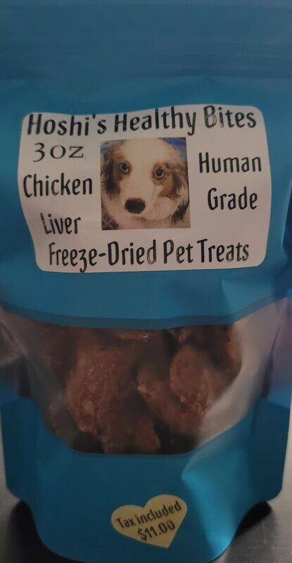 Hoshi's Healthy Bites -Chicken Liver