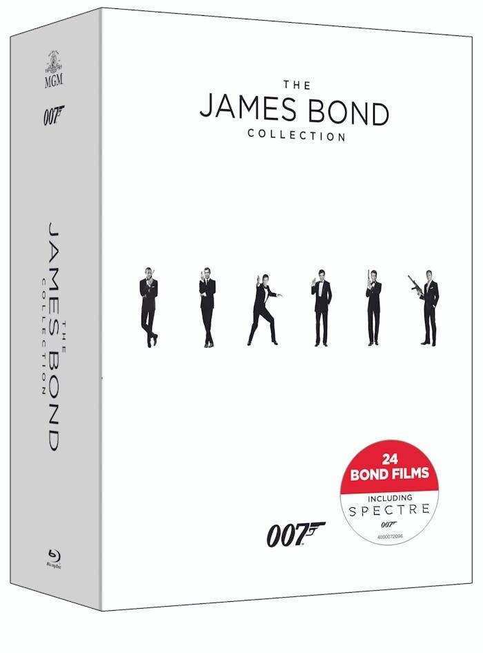 The James Bond Collection (24-Films) (Blu-Ray)