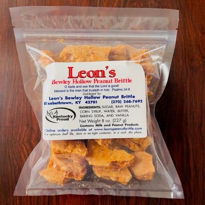 Leon's Peanut Brittle (8 oz) Bag