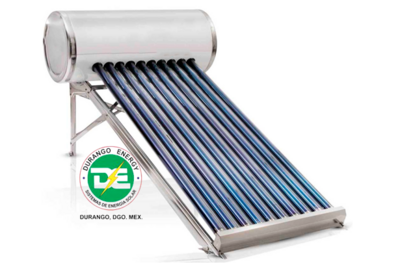 Calentador solar 10 tubos 2-3 personas 110 lts