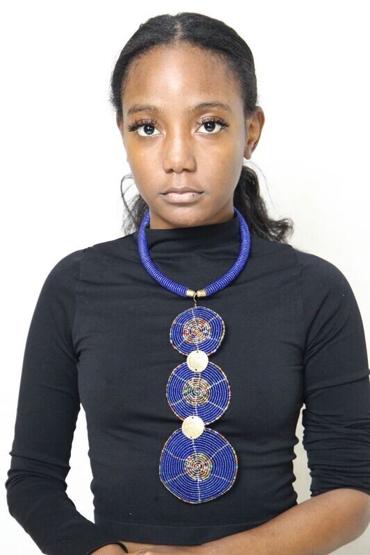 Maasai Tribal Beaded Necklace
