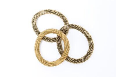 Beautiful Maasai Beaded Bracelets - Coffee Beautiful Maasai Beaded Bracelets - Coffee