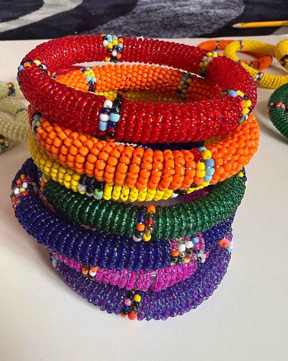 Beautiful Maasai Beaded Bracelets