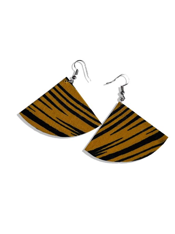 Ankara Earrings, Cone-shaped Beautiful Jewelry