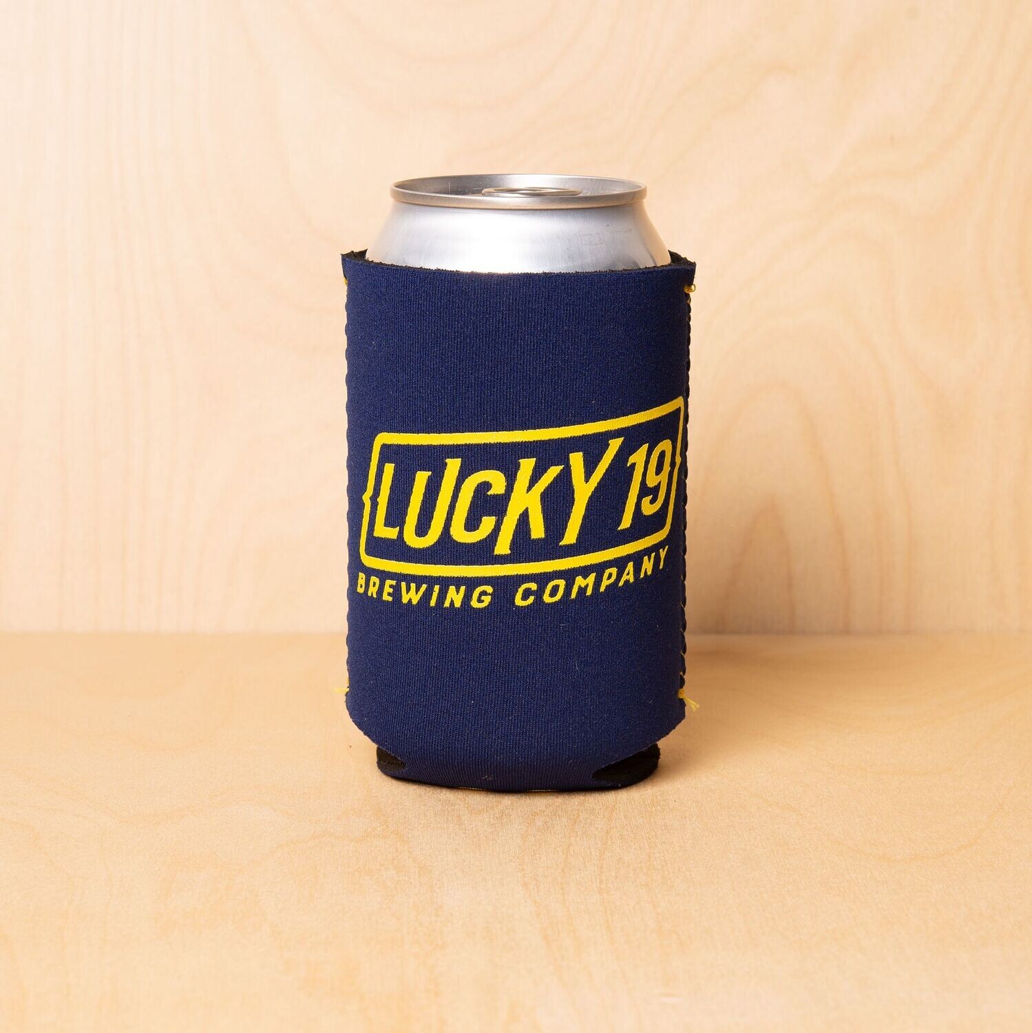 Blue Lucky Koozie