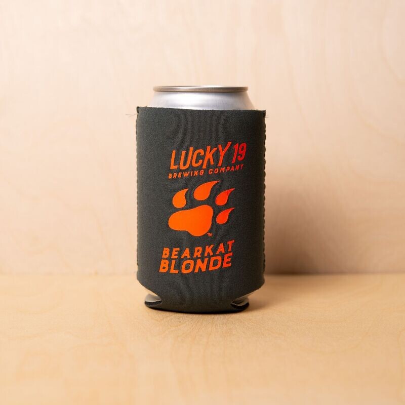 Bearkat Blonde Koozie