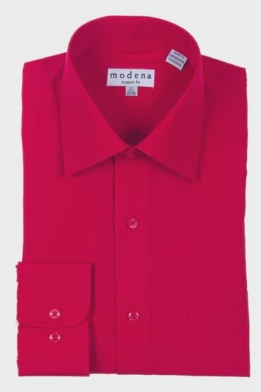 Modena Contemporary Fit Red