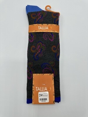 Tallia Pink/Royal Blue Paisley 735102