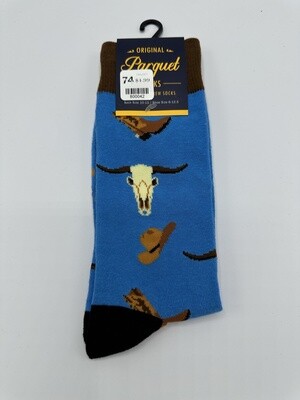 Cowboy - sock size 10-13