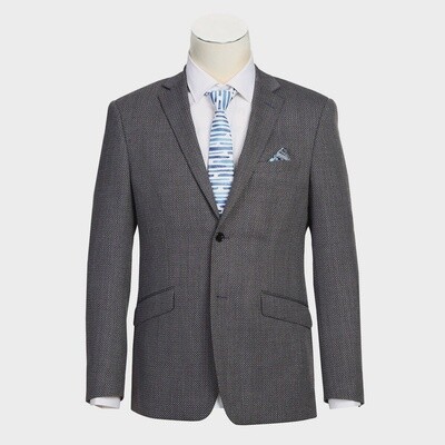 Renoir 561-16 Men's Slim Fit Wool Blend Blazer