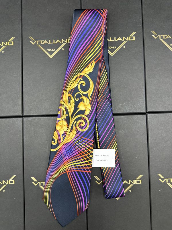 Vitaliano 16048 Signature Necktie Angie Des 2065 col 1