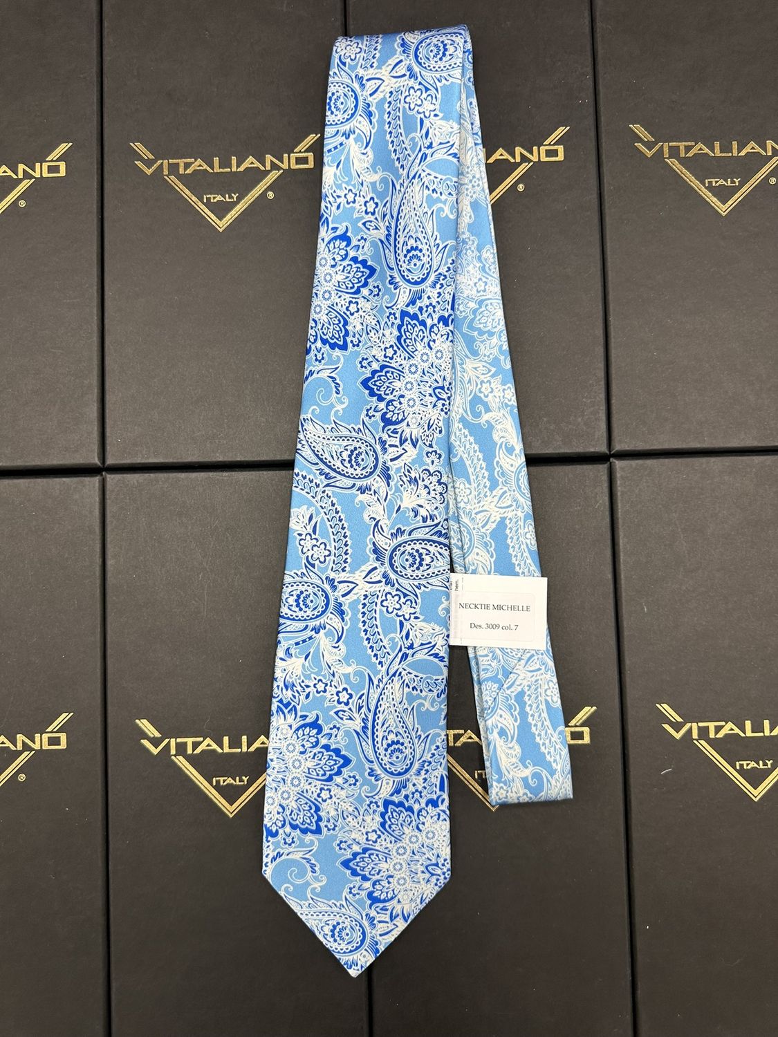 Vitaliano 16073 Signature Classic Michelle Necktie Des 3009 col 7