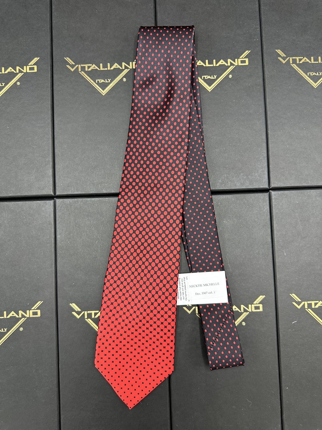 Vitaliano 16081 Signature Classic Michelle Necktie Des 3007 col 3