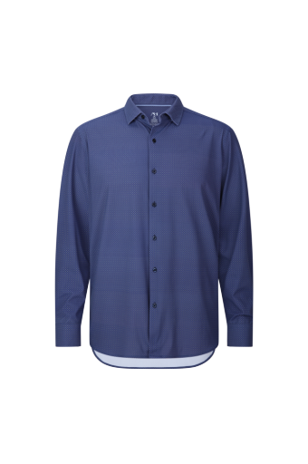 Wave Performance Stretch Printed Sport Shirt, Size: XL