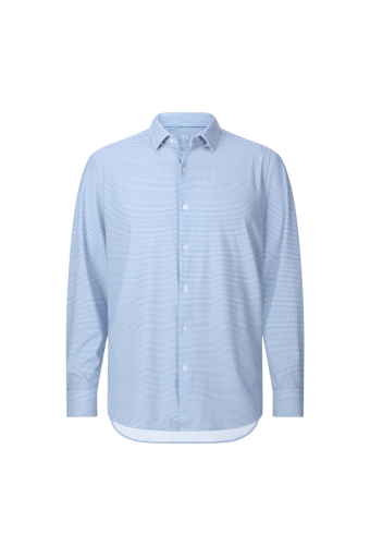 Sky Performance Stretch Sport Shirt, Size: M