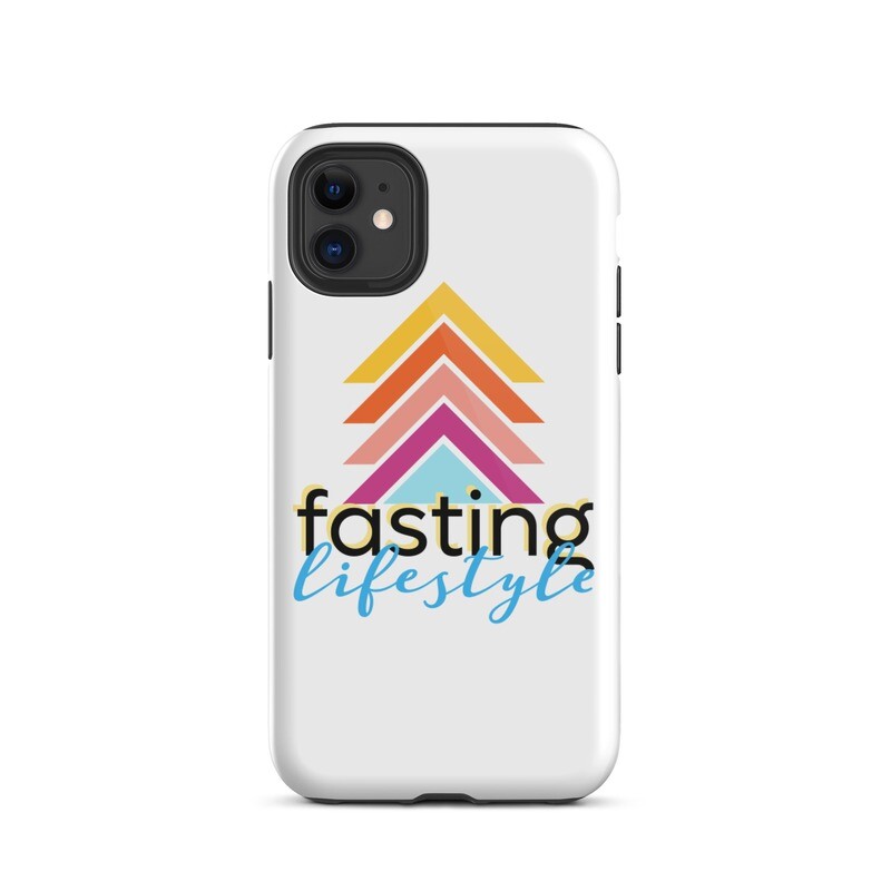 Fasting Lifestyle tough iPhone case