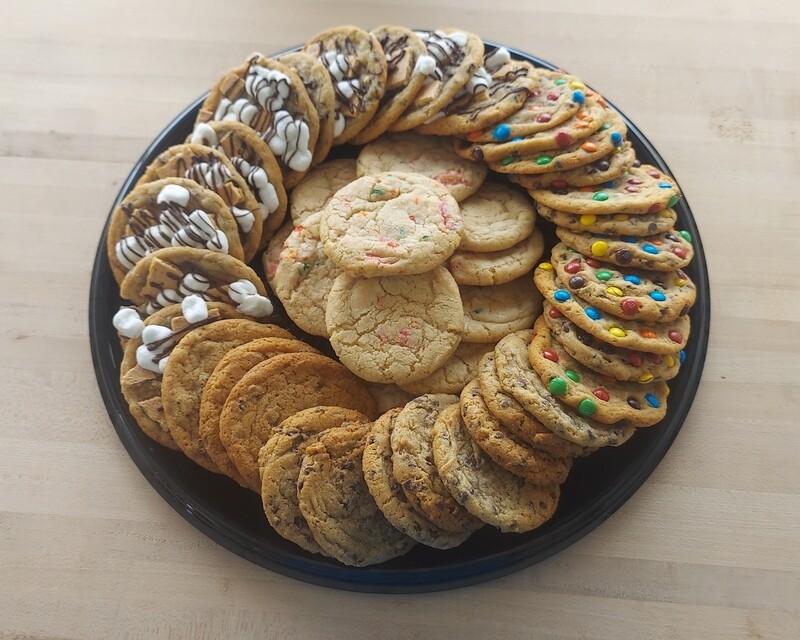 2 Dozen Jumbo Size Cookie Platter