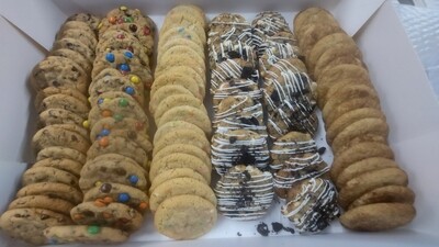1 dozen assorted cookies