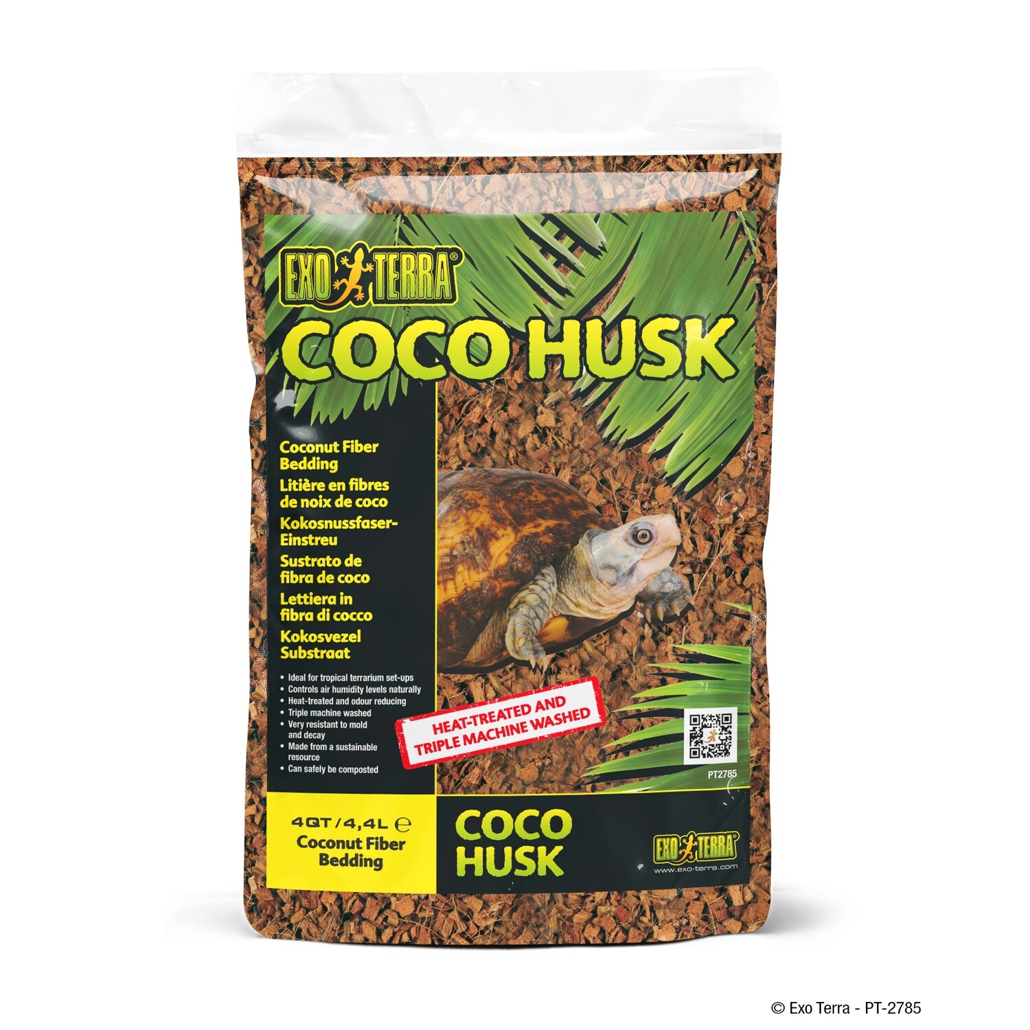 Exo Terra  - Coco Husk - Bag, Size: 4 qt (4.4 L)
