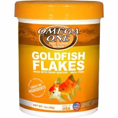 Omega One Goldfish Flakes