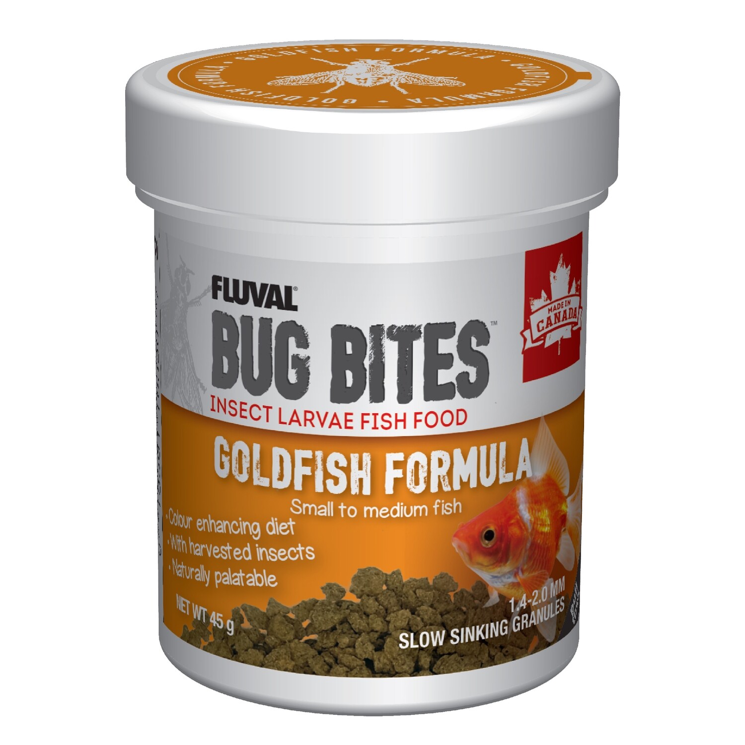 Nutrafin - Bug Bites Goldfish S-M 45g