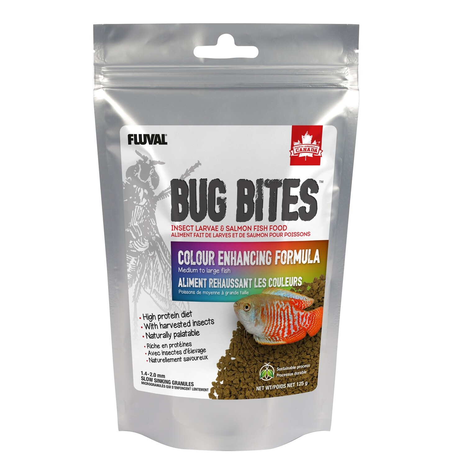 Nutrafin - Bug Bites Color Enhancer M-L 100g