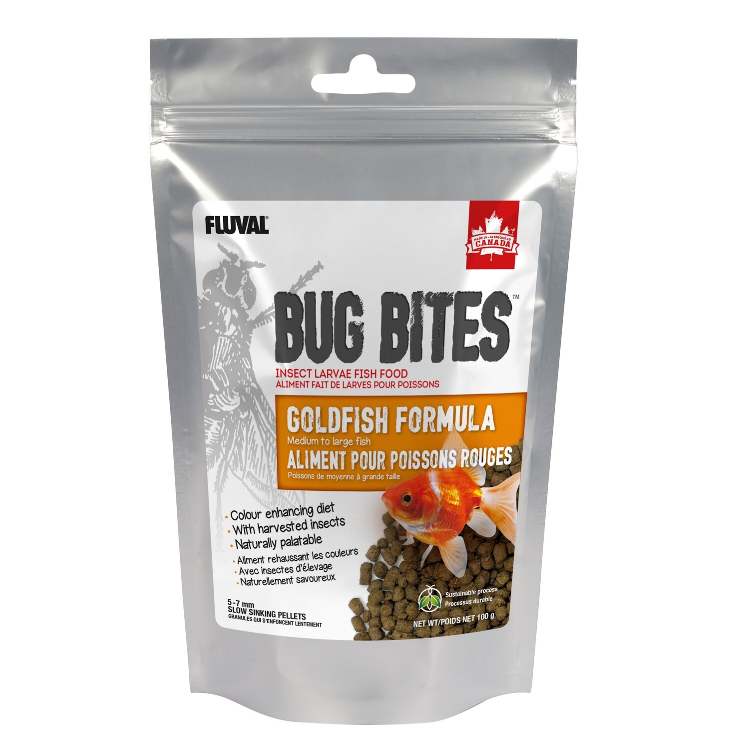 Nutrafin - Bug Bites Goldfish M-L 100g